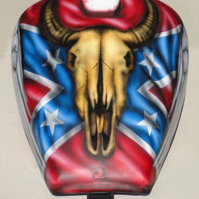 American Dream Airbrushing By Savvas Koureas 5 2013 Chopper Art