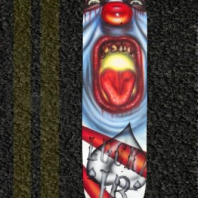 Psycho Circus By Savvas Koureas 8 2011 Airbrushing On Skateboard Deck1