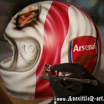 Saint George Flag Of England Airbrush Art By Anexitilon