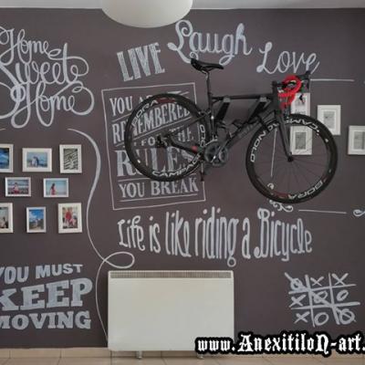 Art Mural Chalk Board Art By Anexitilon