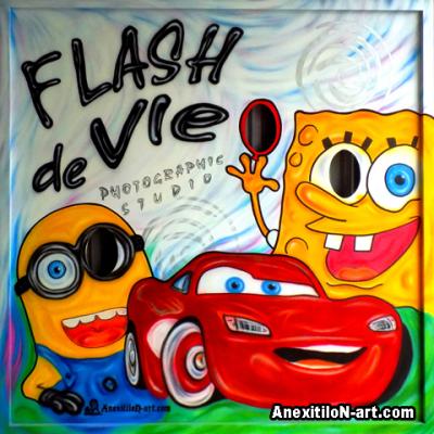 Cartoon Face Panel 2 Flash De Vie By Savvas Koureas