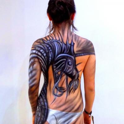 Unicorn Airbrush Art By Anexitilon Tattoo Convention
