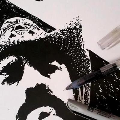 Lemmy Of Motorhead Poster Creation By Anexitilon Savvas Koureas